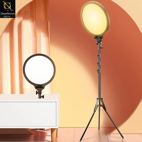 Neepho NP-33 LED Soft Ring Light Video Photography Lighting with Stand