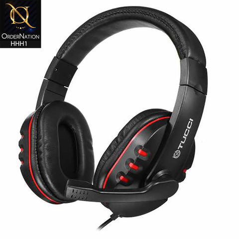 Tucci 40mm USB On-Ear Wired Headphones (TC-Q3) ( Not Wireless/Bluetooth )