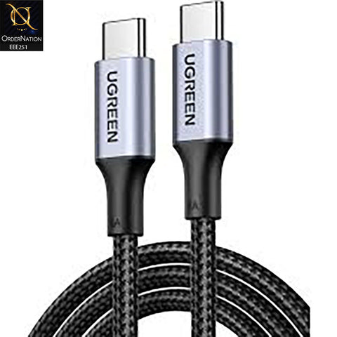UGREEN  70427 US316 1M USB-C TO USB-C 100W CABLE - Black