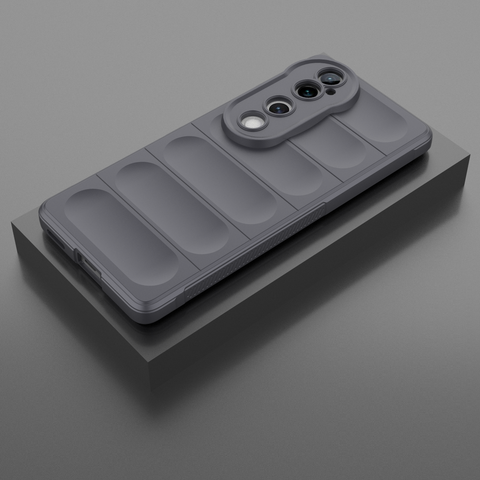 Vivo S19 Cover - Gray - New Flexible TPU Mobile Phone Back Cover Scratch Proof Phone Protective Case