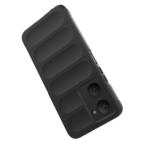 Vivo Y18 Cover - Black - New Flexible TPU Mobile Phone Back Cover Scratch Proof Phone Protective Case