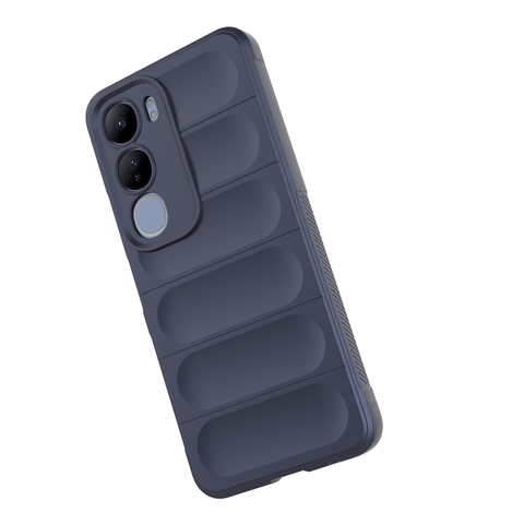 Vivo Y29 5G Cover - Gray - New Flexible TPU Mobile Phone Back Cover Scratch Proof Phone Protective Case