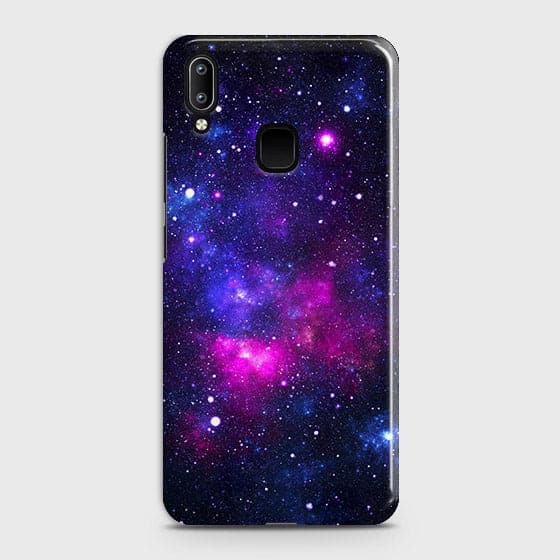 Vivo Y91/Y95 Cover - Dark Galaxy Stars Modern Printed Hard Case with Life Time Colors Guarantee ( Fast Delivery )