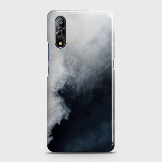 Vivo S1 Cover - Matte Finish - Trendy Misty White and Black Marble Printed Hard Case with Life Time Colors Guarantee (Fast Delivery)
