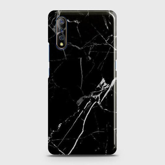 Vivo S1 Cover - Black Modern Classic Marble Printed Hard Case with Life Time Colors Guarantee B ( 39) 1 ( Fast Delivery )
