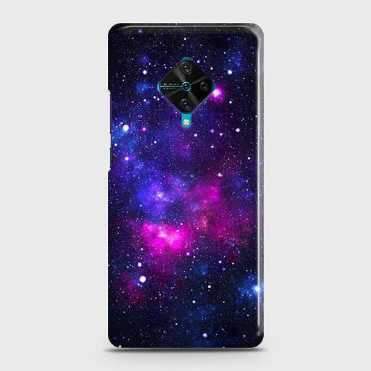 Vivo S1 Pro Cover - Dark Galaxy Stars Modern Printed Hard Case with Life Time Colors Guarantee ( fast delivery )