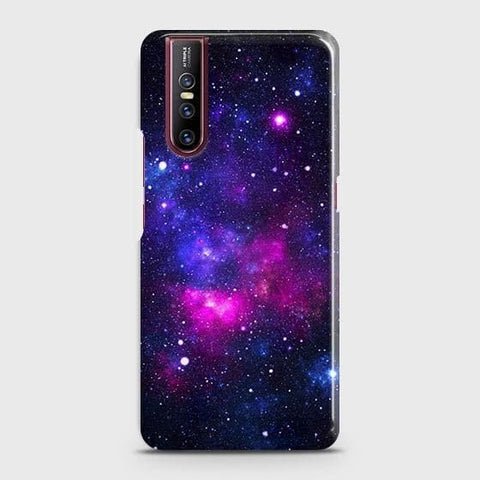 Vivo V15 Pro Cover - Dark Galaxy Stars Modern Printed Hard Case with Life Time Colors Guarantee b66 ( Fast Delivery )