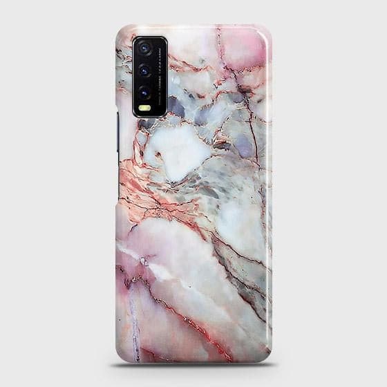 Vivo Y20 Cover - Violet Sky Marble Trendy Printed Hard Case with Life Time Colors Guarantee b46(Fast Delivery)