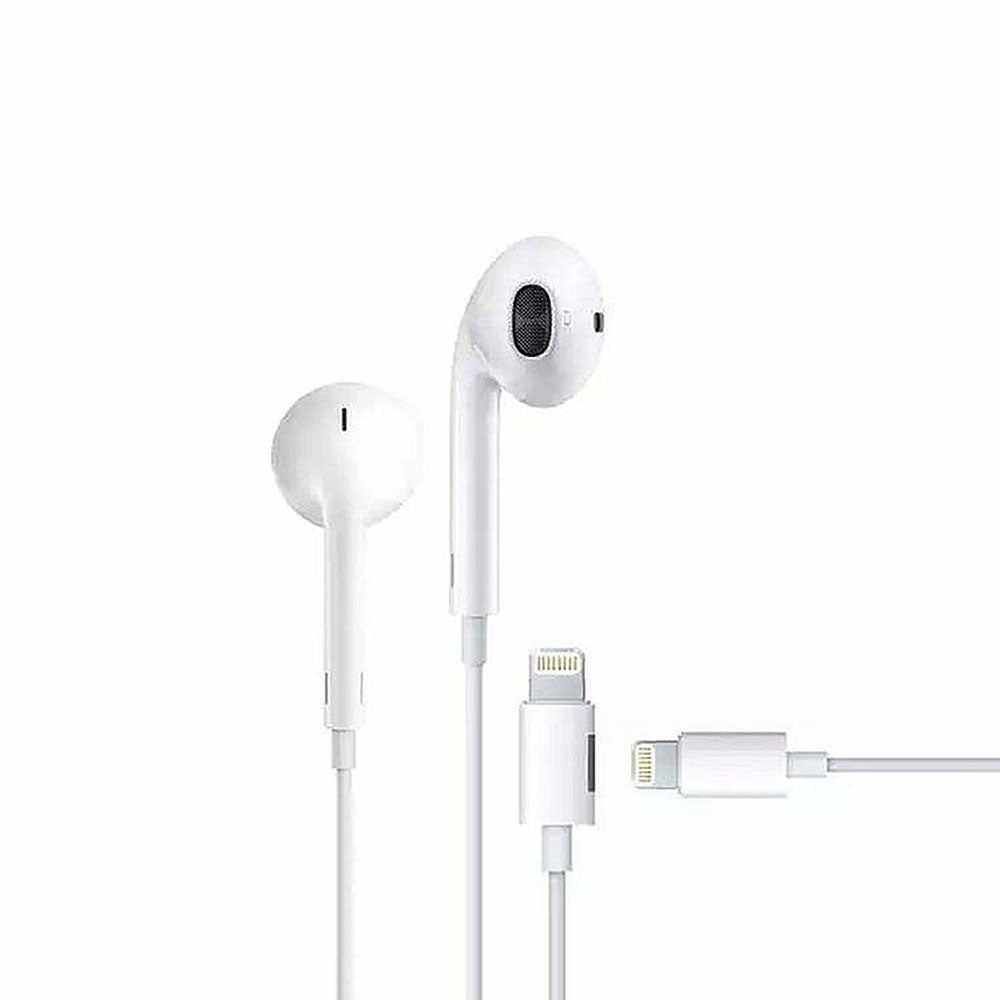 Wiwu 302 Lightning In-Ear Earbuds Handsfree - White