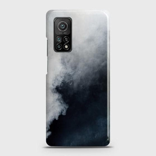 Xiaomi Redmi K30S Cover - Matte Finish - Trendy Misty White and Black Marble Printed Hard Case with Life Time Colors Guarante