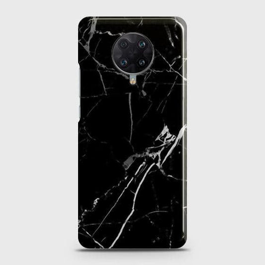 Xiaomi Poco F2 Pro Cover - Black Modern Classic Marble Printed Hard Case with Life Time Colors Guarantee ( Fast Delivery )