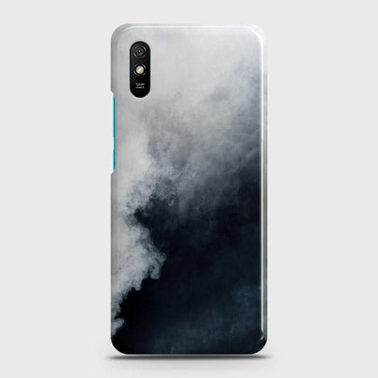 Xiaomi Redmi 9A Cover - Matte Finish - Trendy Misty White and Black Marble Printed Hard Case with Life Time Colors Guarantee B (34) 2 ( Fast Delivery )