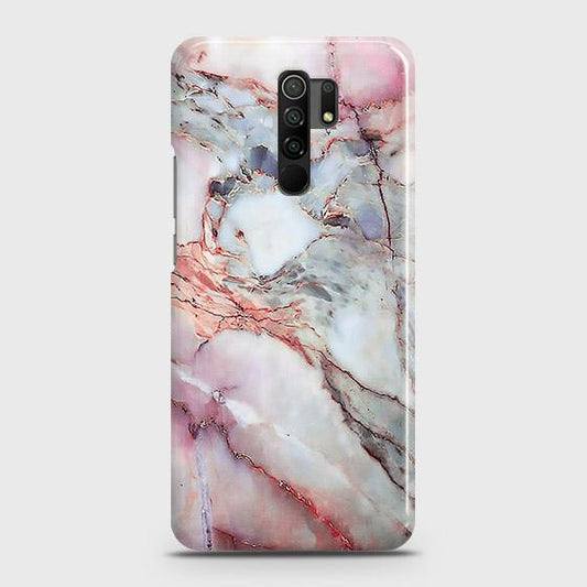 Xiaomi Poco M2 Cover - Violet Sky Marble Trendy Printed Hard Case with Life Time Colors Guarantee ( Fast Delivery )