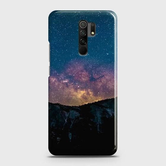 Xiaomi Redmi 9 Cover - Matte Finish - Embrace Dark Galaxy  Trendy Printed Hard Case with Life Time Colors Guarantee (Fast Delivery)