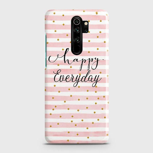 Xiaomi Redmi Note 8 Pro Cover - Trendy Happy Everyday Printed Hard Case with Life Time Colors Guarantee ( Fast Delivery )