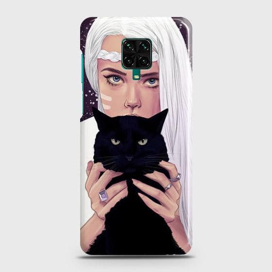Xiaomi Redmi Note 9 Pro Cover - Trendy Wild Black Cat Printed Hard Case with Life Time Colors Guarantee b49 ( Fast Delivery )