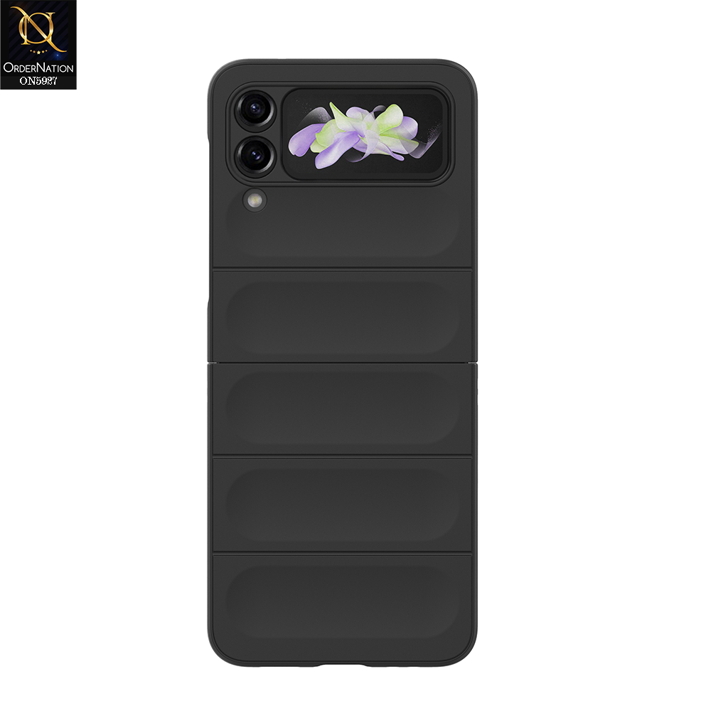 Samsung Galaxy Z Flip 3 5G Cover - Black - New Flexible TPU Mobile Phone Back Cover Scratch Proof Phone Protective Case