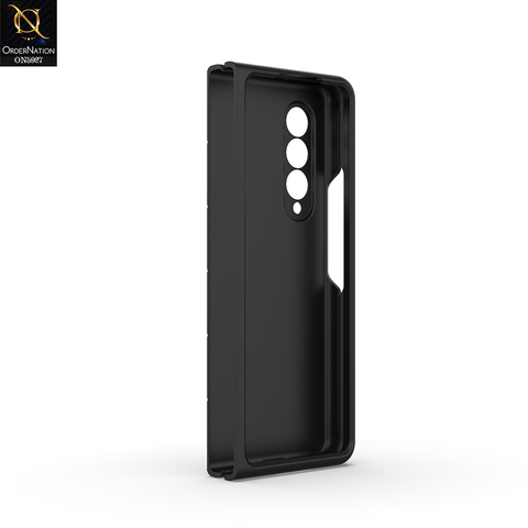 Samsung Galaxy Z Fold 3 5G Cover - Black - New Flexible TPU Mobile Phone Back Cover Scratch Proof Phone Protective Case