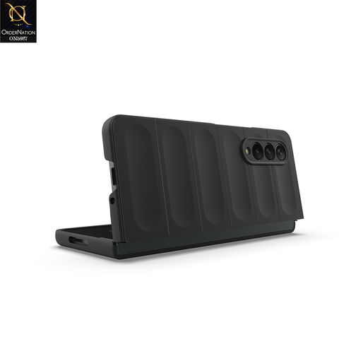 Samsung Galaxy Z Fold 4 5G Cover - Black - New Flexible TPU Mobile Phone Back Cover Scratch Proof Phone Protective Case