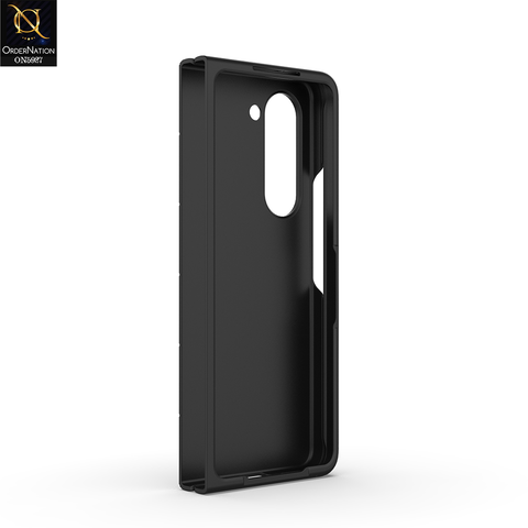 Samsung Galaxy Z Fold 5 5G Cover - Black - New Flexible TPU Mobile Phone Back Cover Scratch Proof Phone Protective Case