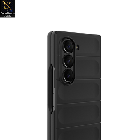 Samsung Galaxy Z Fold 6 5G Cover - Gray - New Flexible TPU Mobile Phone Back Cover Scratch Proof Phone Protective Case