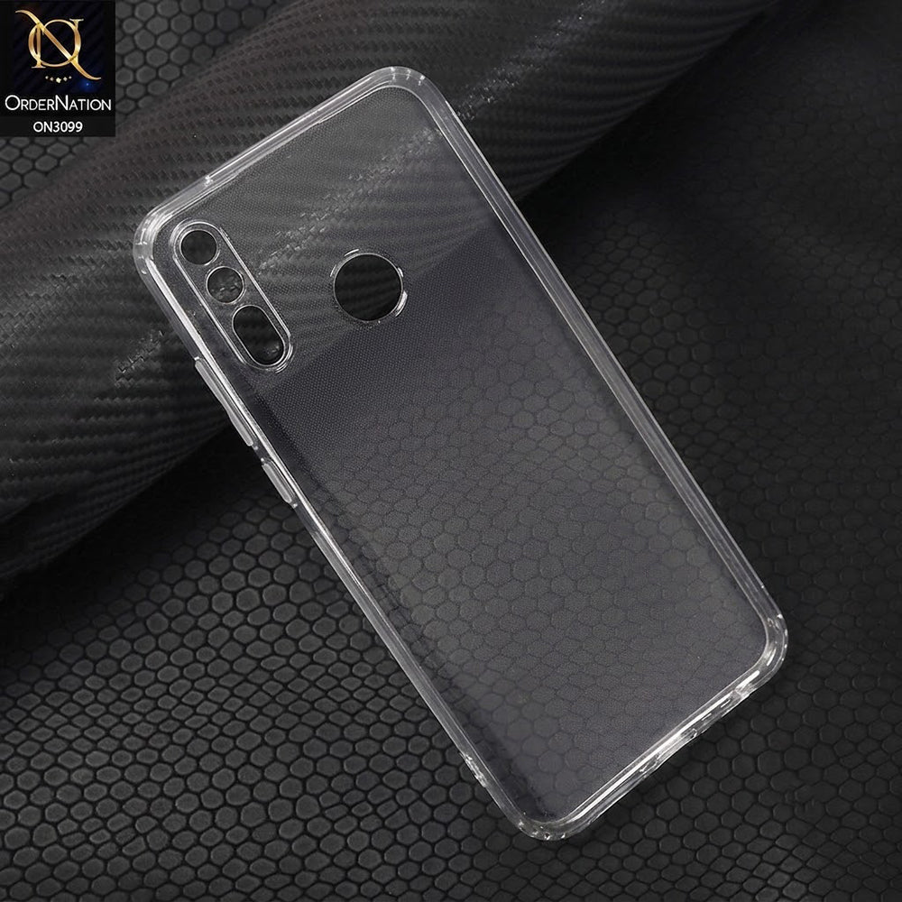 Huawei Y9 Prime 2019 Cover - Transparent -  Soft 4D Design Shockproof Silicone Transparent Clear Camera Protection Case