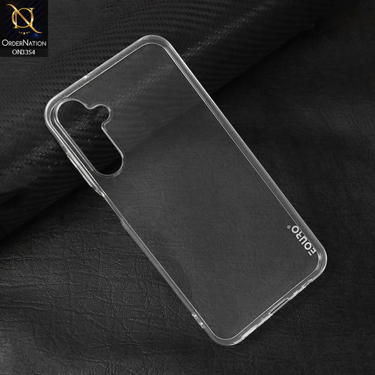 Samsung Galaxy A15 5G Cover - Transparent - EOURO Shock Resistant Soft Silicone Camera Protection Case