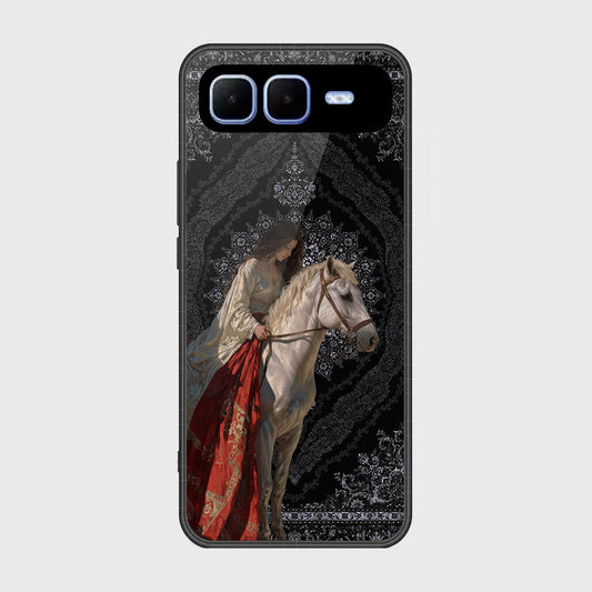 Infinix Smart 10 Plus Cover - ONation Persian Rugs Series 3 - HQ Ultra Shine Premium Infinity Glass Soft Silicon Borders Case