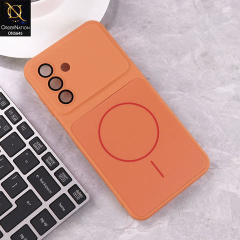 Samsung Galaxy A56 Cover - Orange - Transfer your Phone Looks into iPhone 17 Pro Max