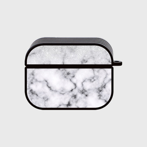 Apple Airpods Pro 2 ( 2nd Gen ) Cover - White Marble Series - Silicon Airpods Case