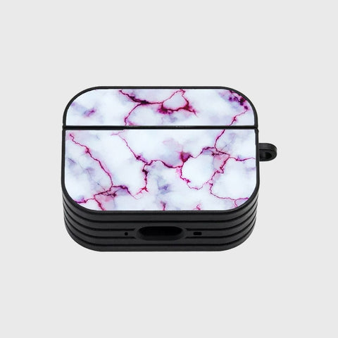 Apple Airpods Pro 2 ( 2nd Gen ) Cover - White Marble Series - Silicon Airpods Case