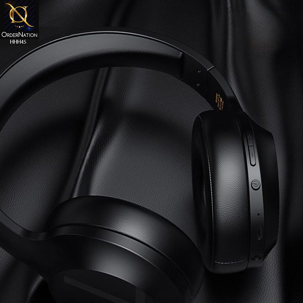 Remax RB-660HB Wireless Bluetooth Stereo Headphones - Black