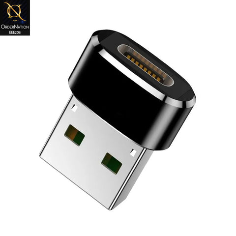 USB to TYPE-C OTG Convertor - Black