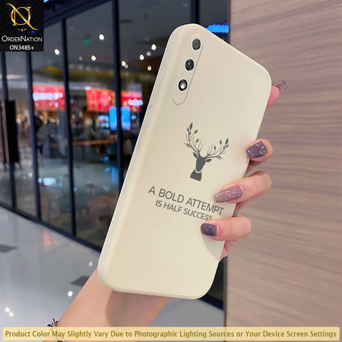 Honor 9x (China) Cover - ONation Bold Series - HQ Liquid Silicone Elegant Colors Camera Protection Soft Case