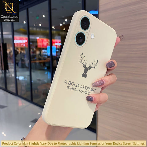 iPhone 17 Cover - ONation Bold Series - HQ Liquid Silicone Elegant Colors Camera Protection Soft Case