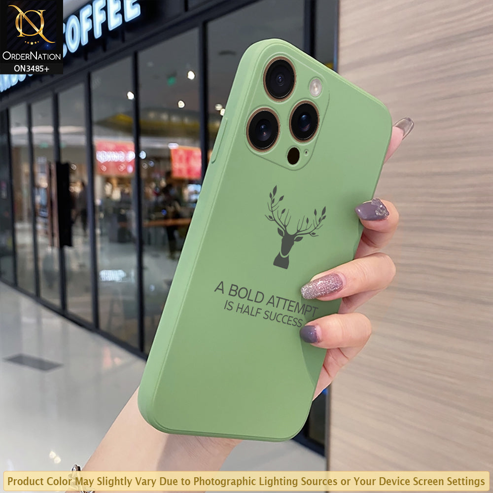 iPhone 16 Pro Cover - ONation Bold Series - HQ Liquid Silicone Elegant Colors Camera Protection Soft Case (Fast Delivery)(U)