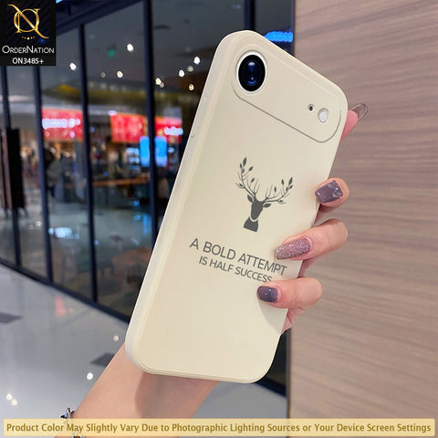 iPhone 17 Air Cover - ONation Bold Series - HQ Liquid Silicone Elegant Colors Camera Protection Soft Case