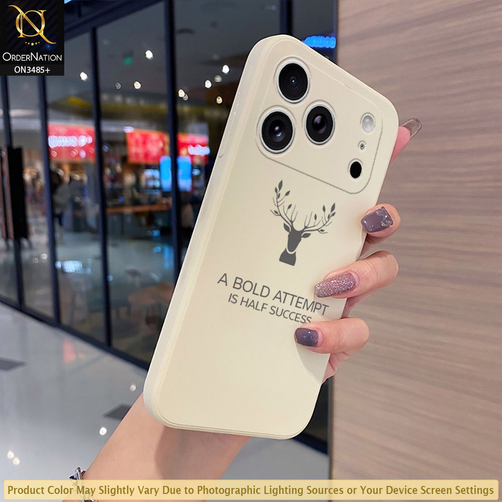 iPhone 17 Pro Max Cover - ONation Bold Series - HQ Liquid Silicone Elegant Colors Camera Protection Soft Case (fast Delivery)