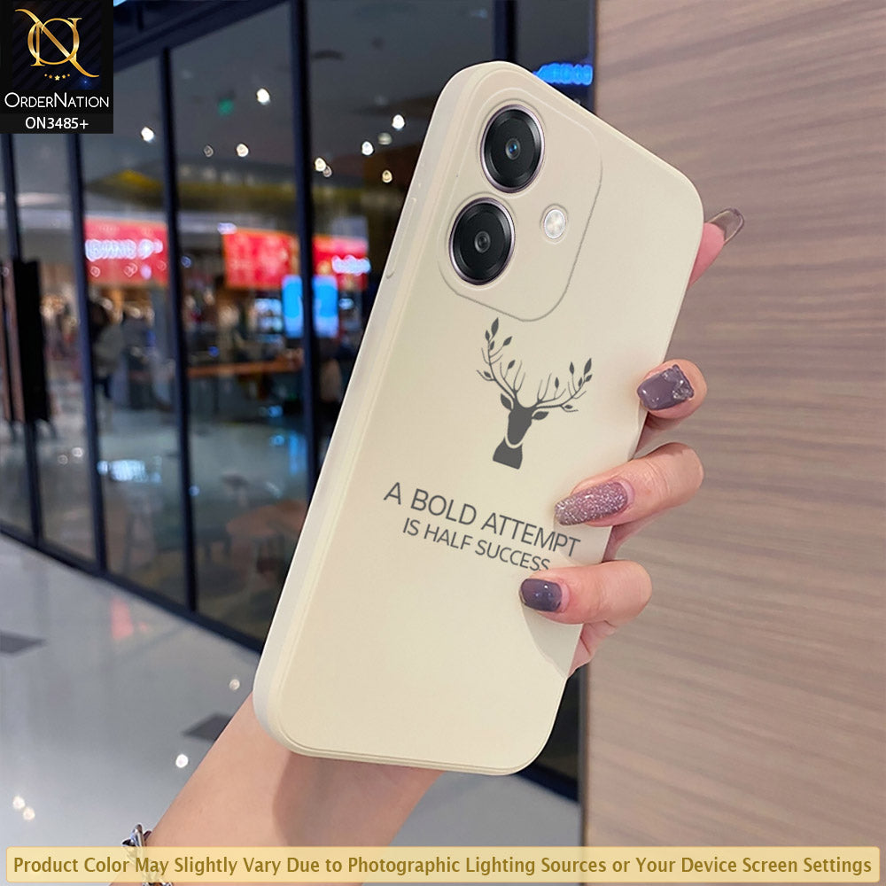 Oppo A3x 5G Cover - ONation Bold Series - HQ Liquid Silicone Elegant Colors Camera Protection Soft Case