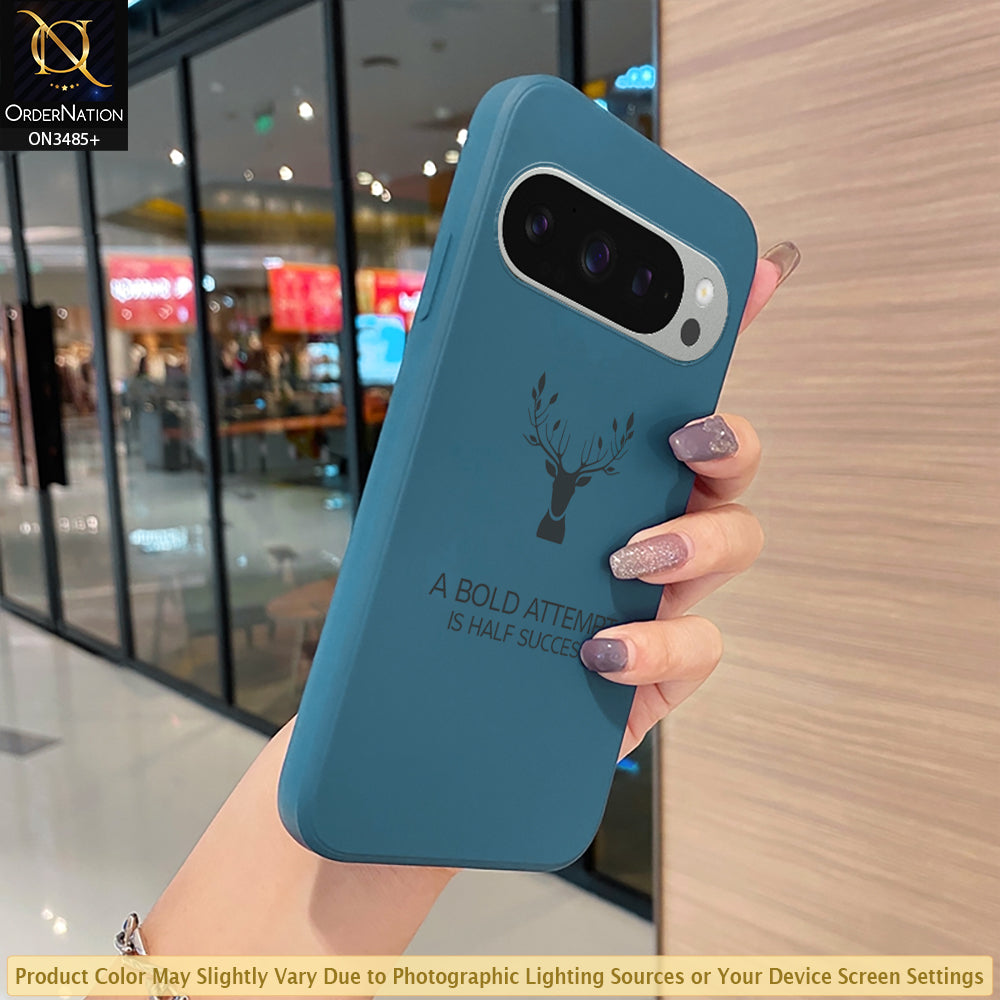 Google Pixel 9 Pro XL Cover - ONation Bold Series - HQ Liquid Silicone Elegant Colors Camera Protection Soft Case (Fast Delivery)