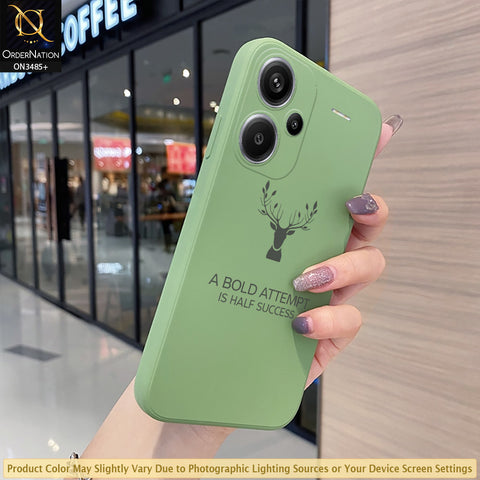 Xiaomi Redmi Note 13 Pro Plus 5G Cover - ONation Bold Series - HQ Liquid Silicone Elegant Colors Camera Protection Soft Case