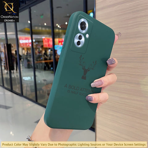 Oppo Reno 11F 5G Cover - ONation Bold Series - HQ Liquid Silicone Elegant Colors Camera Protection Soft Case