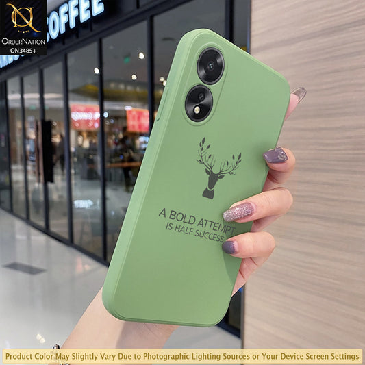 Oppo A38 Cover - ONation Bold Series - HQ Liquid Silicone Elegant Colors Camera Protection Soft Case (Fast Delivery)(M)