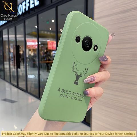Xiaomi Redmi A3x Cover - ONation Bold Series - HQ Liquid Silicone Elegant Colors Camera Protection Soft Case