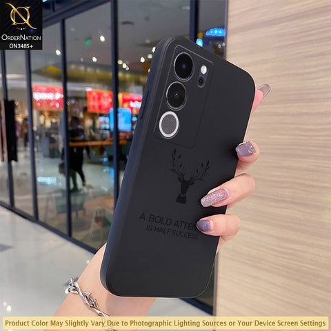 Vivo S17 Pro Cover - ONation Bold Series - HQ Liquid Silicone Elegant Colors Camera Protection Soft Case