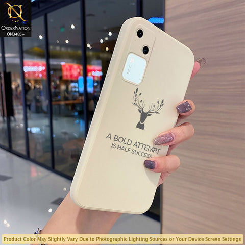 Vivo S18 Cover - ONation Bold Series - HQ Liquid Silicone Elegant Colors Camera Protection Soft Case