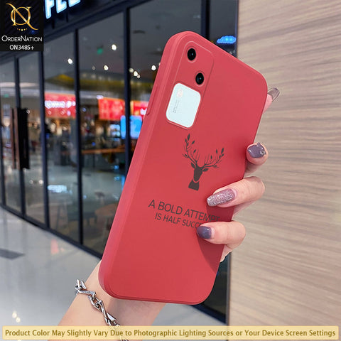 Vivo S18 Cover - ONation Bold Series - HQ Liquid Silicone Elegant Colors Camera Protection Soft Case