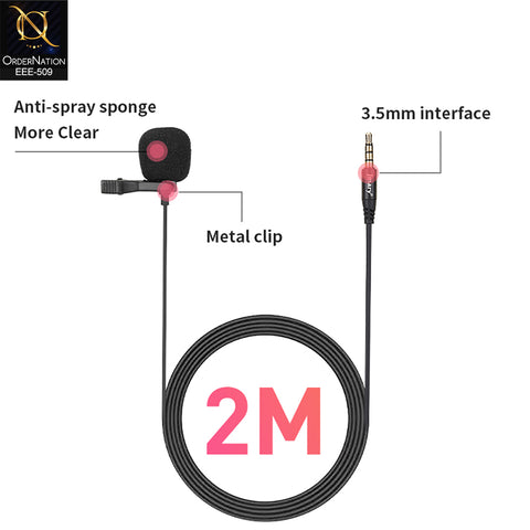 Jmary MC-R1 Lavalier Microphone for 3.5mm Jack