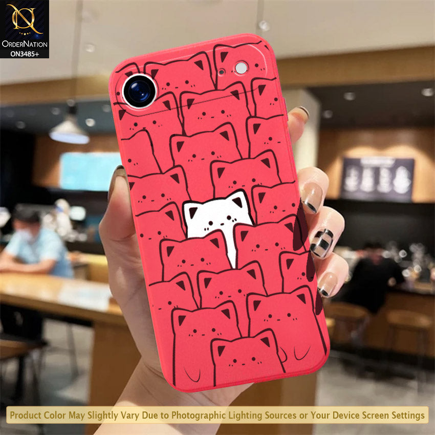 iPhone 17 Air Cover - ONation Be Different Series - HQ Liquid Silicone Elegant Colors Camera Protection Soft Case