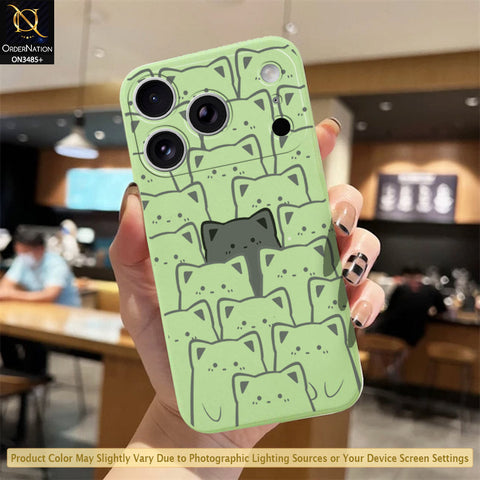 iPhone 17 Pro Cover - ONation Be Different Series - HQ Liquid Silicone Elegant Colors Camera Protection Soft Case